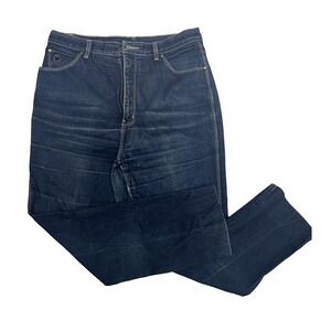 VTG Gloria Vanderbilt For Murjani Sz 16 Straight Leg Dark Wash Jeans